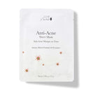 100% PURE Anti Acne Sheet Face Mask Clarifying Facial Skincare Detoxify & Calm Breakouts & Irritated Skin Soothing Anti-Inflammatory Botanical Boost & Deep Pore Cleanse for Women & Men - 1 Mask 100% PURE