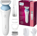 Philips Lady Shaver Series 8000 - Cordless, Wet & Dry Electric Shaver, 3-Blade Shaving System, Flexible Shaving Head, LED Light, for Face, Legs, Body & Bikini, 100 Mins. Runtime, Model BRL159/00 Infinity Warehouse