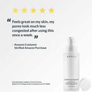 AHA/BHA Exfoliator For Face - 10% Glycolic Acid Exfoliating Cleanser With Salicylic Acid, Fruit Antioxidants & Peptides - Toner & Peel For Face - Brightens Complexion & Minimizes Pores, 4 oz. NAELI