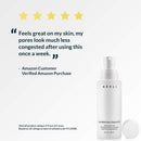 AHA / BHA Exfoliating Face Wash - 10% Glycolic Acid & Salicylic Acid Cleanser, Anti Aging Acne & Wrinkle Reducing Facial Exfoliant, Pore Minimizer & Brightening Scrub - Vegan & Cruelty Free, 4 oz NAELI