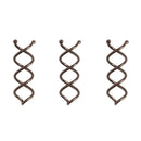 Goody Hair Spin Pin, - Mini Corkscrew Hair Pins for Fast Bun Provides All-Day Hold - Easy and Quick To Use - Pain-Free Hair Accessories for Women, Men, Boys, and Girls, 3 Count (Pack of 1) GOODY