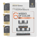 Parallel Products Eyebrow Henna Kit - Henna For Brow Tinting (Dark Brown) PARALLEL PRODUCTS