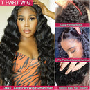 JIETAI T-Part Loose Deep Wave Lace Front Wigs Human Hair for Black Women Wigs 150% Density Lace Front Human Hair Wigs Pre Plucked Bleached Knots with Baby Hair (28inch) JIETAI Store