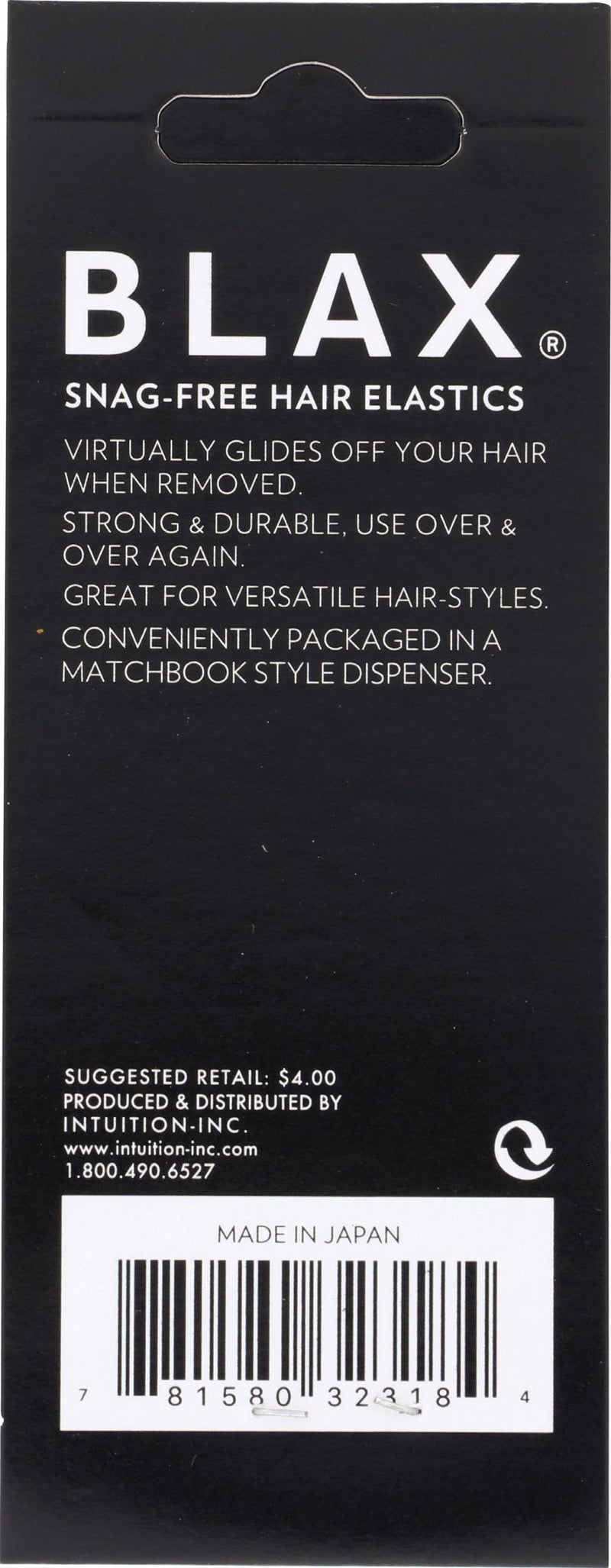 Smoothies, Hair Elastics Blax Snag Free Clear, 8 Count Smoothies