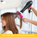 Denman Original Styler 7 Row - D3 (Cherry Blossom) for Detangling, Blow-drying, Styling & Smoothing the Hair Denman