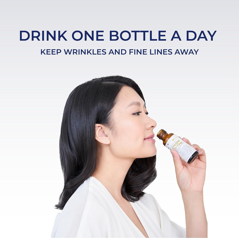 FINE JAPAN Liquid Collagen Supplement with Swallows Nest Best Hyaluron Collagen for Women, Promotes Healthy Aging, Reduces Skin Sagging, Erases Wrinkles, Nourishes Hair & Nail Cuticles - 17.00 Fl Oz Infinity Warehouse