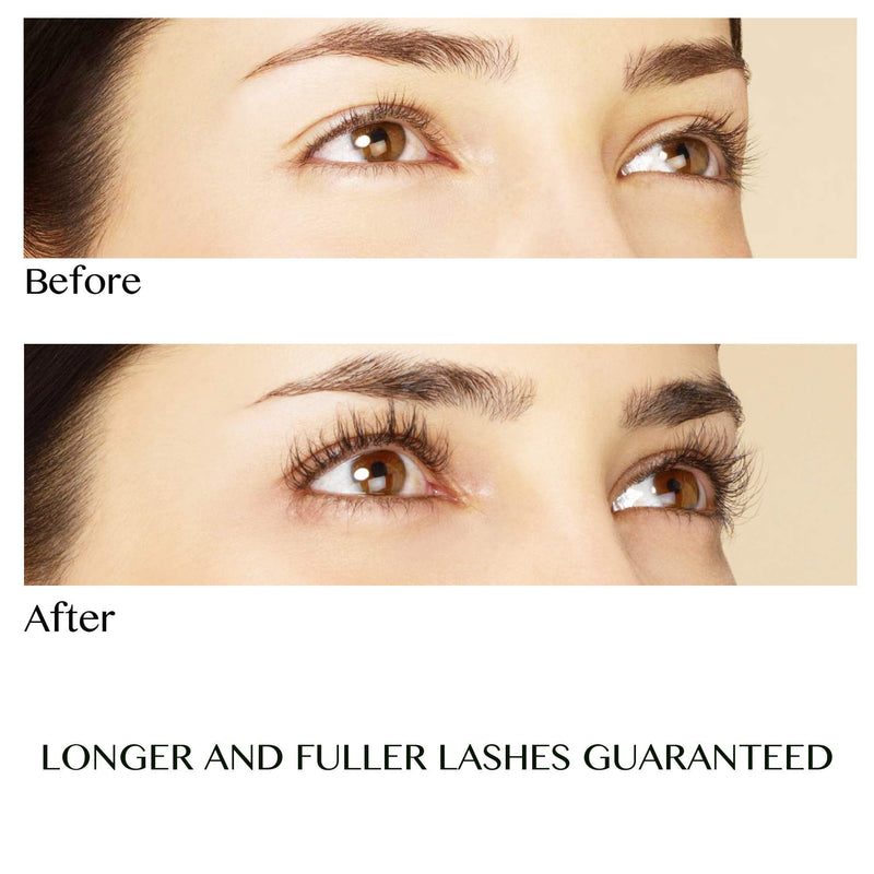 Natural Lash Growth Serum - USA Made Eyebrow Growth Enhancer - Eyelash Booster to Grow Longer Eyelashes - Lash Boost & Brow Enhancing Serum Northern Crown Cosmetics
