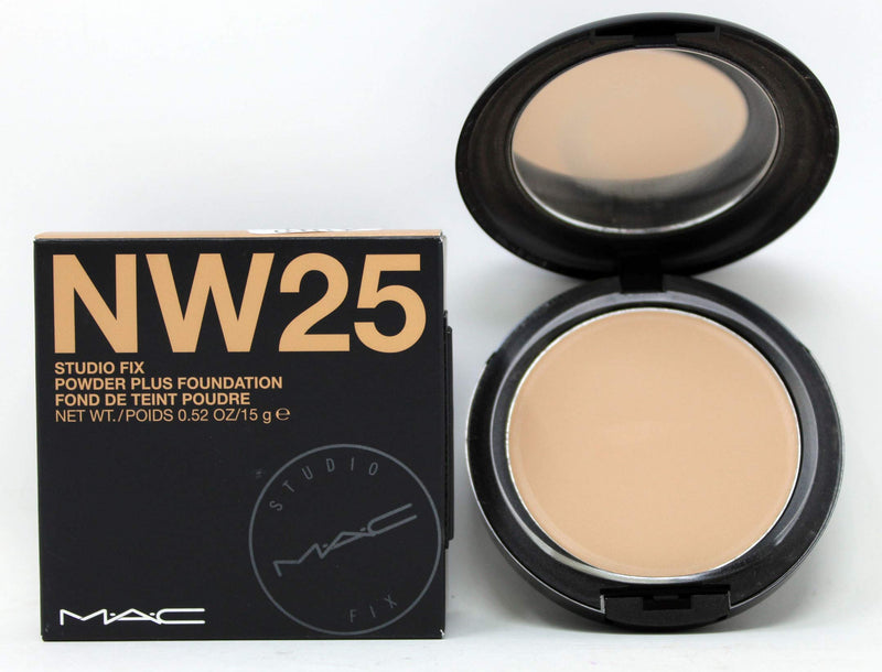 MAC Studio Fix Powder Plus Foundation, NW25, 0.52 Ounce (Pack of 1) (RW-US-MAC-4) AcM