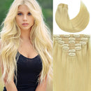 Lacer 18 Inch Clip In Human Hair Extensions
