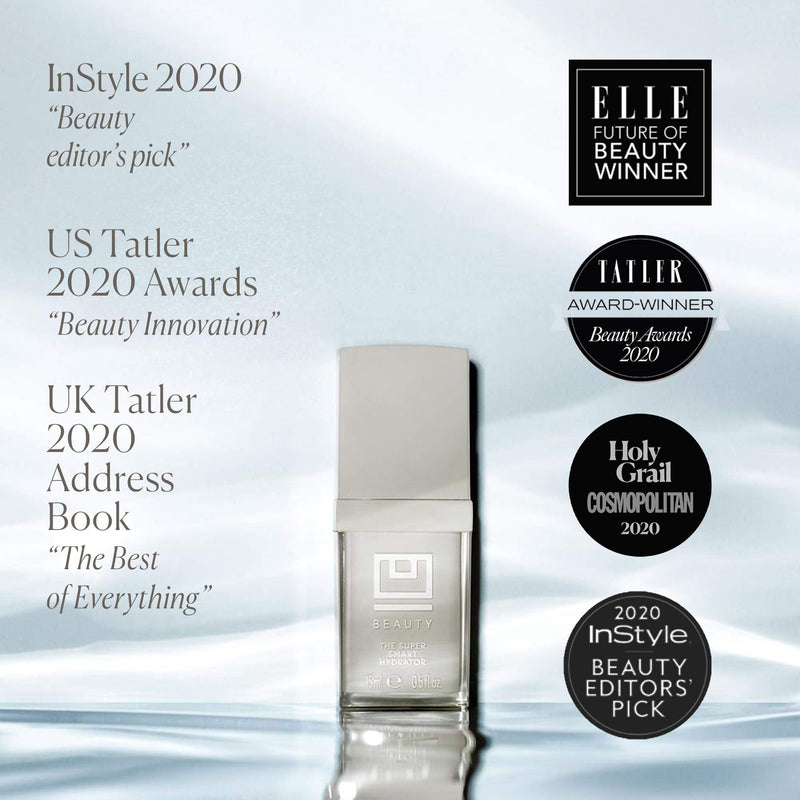 U Beauty SUPER Hydrator | 5x Hyaluronic Acid Cream with Vitamin E, Argan Oil, Peptides, Shea Butter, Moisturizer for Daily Anti Aging - 0.5 fl oz U Beauty