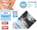 IVORIE® Dental Teeth Gap Orthodontic Bands Clear Elastic 100/Pk (1/8" Medium) IVORIE