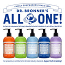 Dr. Bronner’s - Organic Sugar Soap (Peppermint, 12 oz) - Made with Organic Oils, Sugar & Shikakai Powder, 4-in-1 Uses: Hands, Body, Face & Hair, Cleanses, Moisturizes & Nourishes, Vegan, Non-GMO Dr. Bronner's