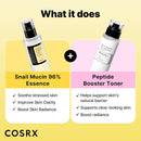 COSRX Snail Mucin 96% Peptide Booster Set - Amazon Exclusive - Korean Skin Care, Gift Sets, Skin Care Sets for Women, Advanced Snail Mucin Serum, Face Serum Infinity Warehouse