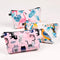Pack of 3 Cosmetic Bags for Women Functional Makeup Bags Small Travel Bags Toiletries Case Durable Waterproof Bags Accessories Organizer Fashion Women Gifts (Style B) FUN FUN HOME
