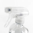 SAVVY PLANET Empty Clear Glass Spray Bottles with Silicone Sleeve Protection - Refillable 16 oz Containers for Cleaning Solutions, Essential Oils, Misting Plants - Quality Sprayer - 2 Pack - Pastel SAVVY PLANET