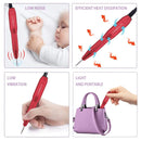 UNIBOUTI Portable Electric Nail Drill Professional Efile Nail Drill Kit for Acrylic Gel Nails, Manicure Pedicure Polishing Shape Tools with Nail Drill Bits and Sanding Bands - Red unibouti