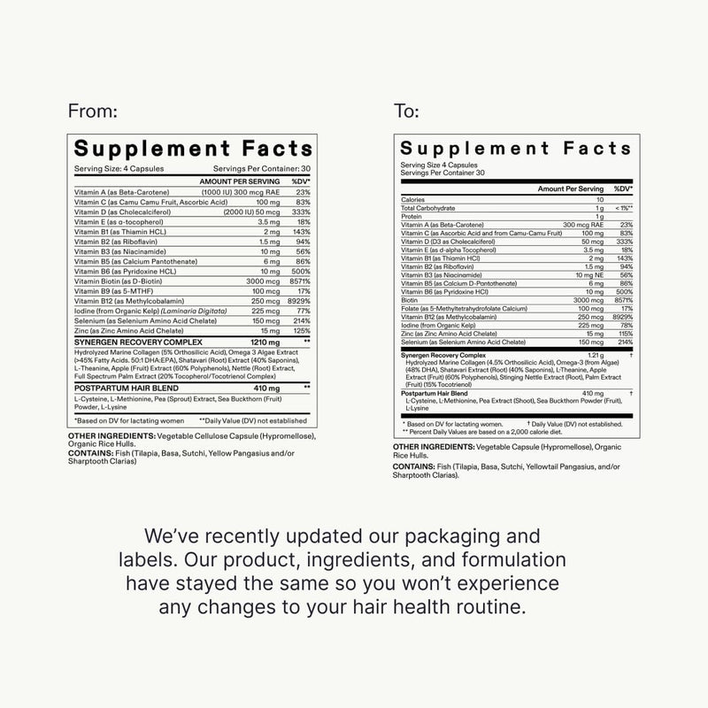 Nutrafol Postpartum Hair Growth Supplements, Clinically Tested for Visibly Thicker Hair and Less Shedding, Breastfeeding-friendly - 2 Month Supply, Pack of 2 Infinity Warehouse