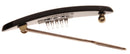 France Luxe Mini Oblong on Tige Boule Barrette - Nacro Black France Luxe