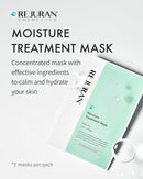 REJURAN® Moisture Treatment Mask, c-PDRN® - Hydrating Facial Sheet Mask, Repairs Skin Barrier and Retains Moisture with PDRx, Korean Skin Care 5-Pack Infinity Warehouse