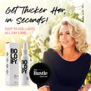 BOLDIFY Hair Thickening Spray - Get Thicker Hair in 60 Seconds - Stylist Recommended Hair Products for Women & Men - Hair Volumizer + Texture Spray Hair Thickener for Fine Hair - Travel Size 2oz Boldify