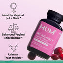 HUM Private Party Vaginal Probiotics for Women, pH Balance and Urinary Tract Support Vaginal Probiotic Supplement with Cranberry & Lactobacillus Blend, Women's Health Cranberry Pills, 30 Capsules Infinity Warehouse