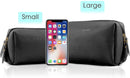 Large Vegan Leather Makeup Bag for Purse Travel Makeup Pouch Mini Cosmetic Bag for Women Girls Narwey Store