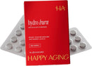 Happy Aging Hydro Burn H2 Molecular Hydrogen Water Tablets — Clean, Caffeine-Free Energy & Metabolic Support with Magnesium — Fast-Dissolving, Keto-Friendly Antioxidant — Red Berry — 30 Tablets Infinity Warehouse