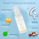 PURE FIJI Hydrating Body Lotion Travel Size, Coconut Milk & Honey (3oz/90ml) Infinity Warehouse
