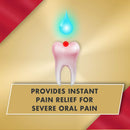 Orajel 4X for Toothache & Gum Pain Severe Gel Tube, No Color, 0.25 Ounce Orajel