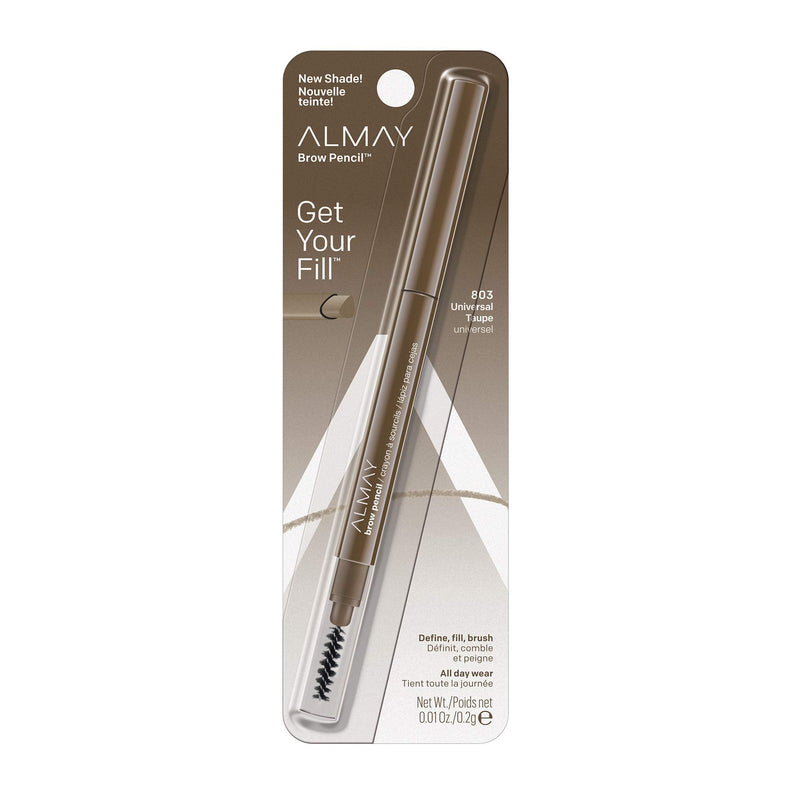 Almay Eyebrow Pencil, Universal Taupe, 1 count with eyebrow brush Almay