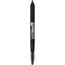 Maybelline TattooStudio Waterproof Eyebrow Pencil, Sharpenable, Longwear, Long Lasting Eyebrow Pencil, Defined Brows, Pigment Brow Pencil, Medium Brown, 0.026 oz. Maybelline New York