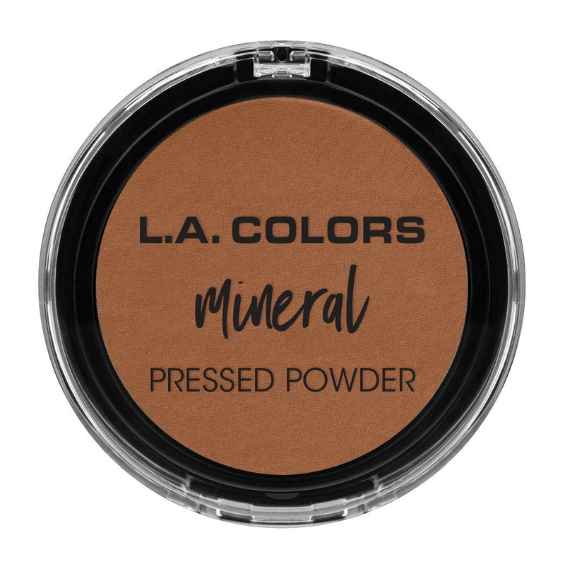 L.A. COLORS Mineral Pressed Powder, Toffee, 1 Ounce, CMP382 L.A. COLORS