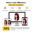 ENTRANCED STYLES Wine Red Wigs with Bangs for Women Synthetic Short Wavy Bob Wigs Wine Red Color 14 Inches Curly Wig Natural Looking ENTRANCED STYLES Store