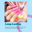Beetles 20 Colors Rainbow Summer Gel Nail Polish Kit, Soak Off LED Lamp Glitter Nude Gel Polish Starter Kit with Glossy & Matte Top Gel Base Coat Kaleidoscope Halloween Nails Manicure Gifts for Women beetles Gel Polish