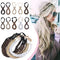 Hairro Synthetic Braided Hair Headbands Slim Three-strand Braid Plaited Hairpiece Elastic Stretch Fake Braid Hair Band for Women and Girls Fashionable Beauty Hair Accessory 9/10 Brown Hairro