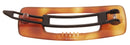 France Luxe Mini Cutout Rectangle on Plastic Tige Boule Barrette - Tortoise France Luxe