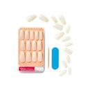 KISS Salon Acrylic Natural Nails KSAN (1 PACK, KSAN05) KISS