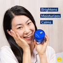 FaceTory Moon Velvet and Oats Facial Cleanser- Moon Velvet Moisturizing Sheet Mask (Pack of 5), Moon Velvet Sleeping Mask, and Oats Cloud Puff Gentle Foam Cleanser- For all skin types FACETORY