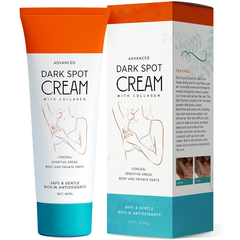 Natural Vine Underarm Cream, Dark Spot Cream, Instant Result, Brighten & Moisturizes Armpit, Neck, Knees, Private Parts(60ML) Natural Vine