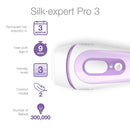 Braun IPL Hair Removal for Women, Silk Expert Pro 3 PL3111 with Venus Smooth Razor, FDA Cleared, Permanent Reduction in Hair Regrowth for Body & Face, Corded Braun