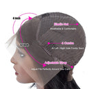 Megalook Lace Front Wigs Human Hair 22inch Water Wave Human Hair Wigs For Black Women 13x4 Lace Wigs Pre Plucked Hairline with Baby Hair MegaLook Store