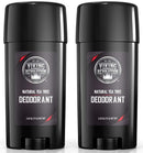 Natural Deodorant for Men - Aluminum Free Mens Deodorant. Odor Protection and Freshness with All Natural Tea Tree Deodorant for Men, 2-Pack Viking Revolution