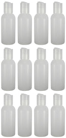 12 - Natural 2-ounce Bottles (Disc Cap) APAK