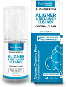 EverSmile AlignerFresh Extra Whitening Foam – Cleaner Compatible w/Invisalign and All Clear Aligners and Retainers – Eliminates Bacteria, Whitens Teeth, Fights Bad Breath – 50ml (1 Pack) Infinity Warehouse