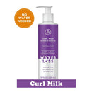 Waterless Curl Milk Refresh & Redefine 7.6 fl oz | Sulfate-Free | For Curly Hair Waterless Store