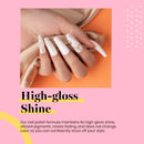 Beetles Gel Nail Polish, 1 Pcs 15ml White Color Soak Off Gel Polish Nail Art Manicure Salon DIY Gel Nail Design Decoration at Home beetles Gel Polish