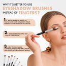 Eye Makeup Brushes Eyeshadow Brush Set - 7pcs Soft Synthetic Eyeshadow Blending Brush Kit - For Blending Eyeshadow, Eyeliner, Crease, Eyebrow - Long Lasting, Apply Better, Flawless Look Makeup Lamora Store