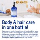 Dr. Bronner’s - Organic Sugar Soap (Peppermint, 24 Ounce) - Made with Organic Oils, Sugar and Shikakai Powder, 4-in-1 Uses: Hands, Body, Face and Hair, Cleanses, Moisturizes and Nourishes, Vegan Dr. Bronner's