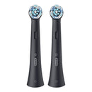 Oral-B iO Ultimate Clean Replacement Brush Heads, Black, 2 Count Oral-B