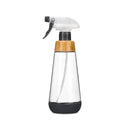 Full Circle Service 16-Ounce Multi-use Refillable Glass Spray Bottle, Gray Full Circle